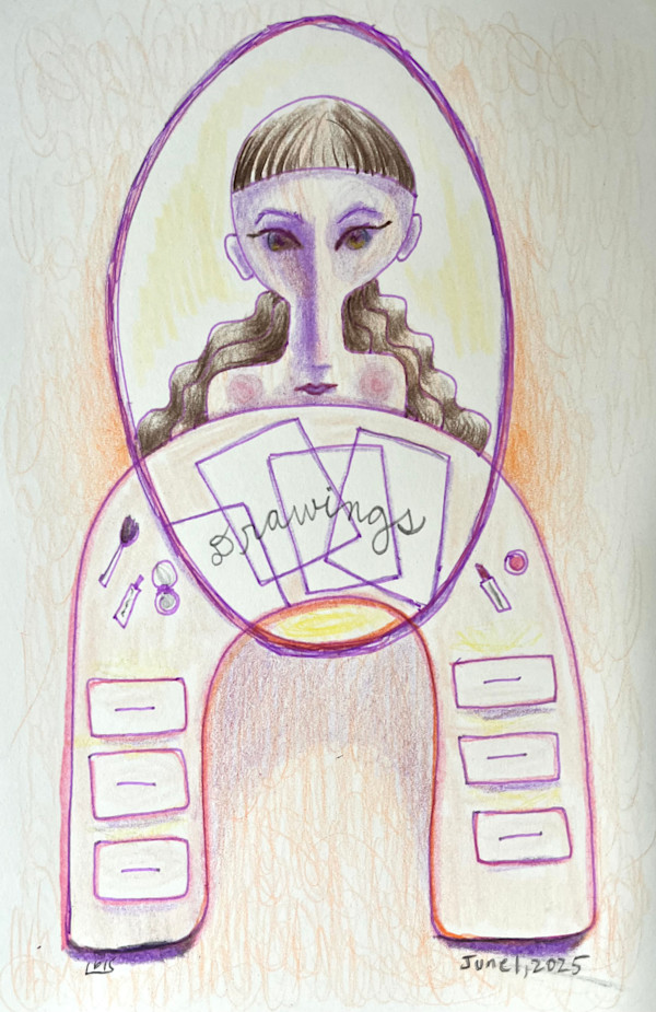 Vanity Drawings by Lois Keller