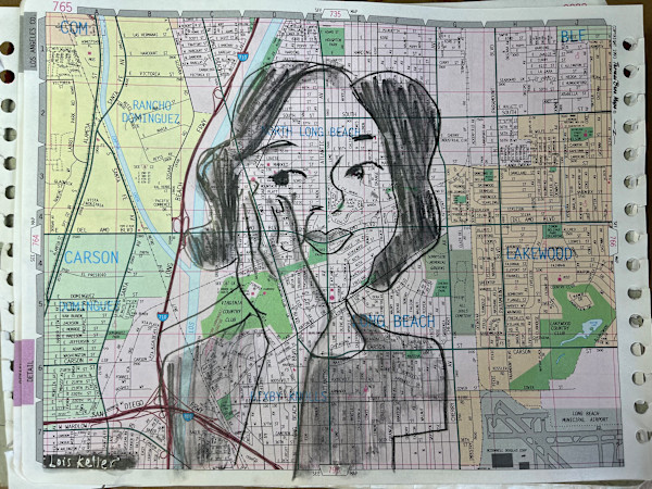 Thomas Guide Zoom Portrait 765 by Lois Keller