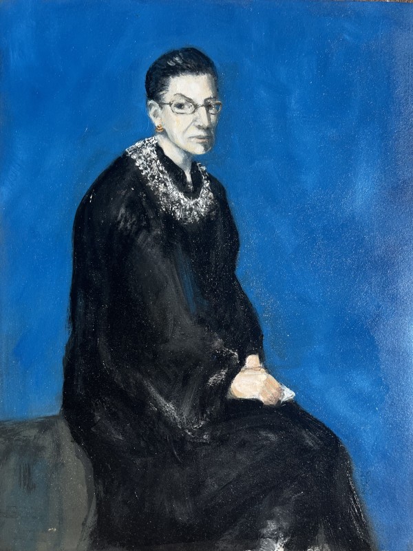 R.I.P.   RBG by Lois Keller