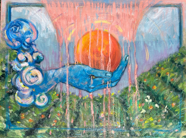 Orange Sun by Lois Keller