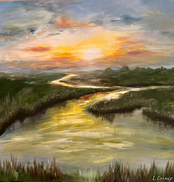Morning marsh by Linda Cannup