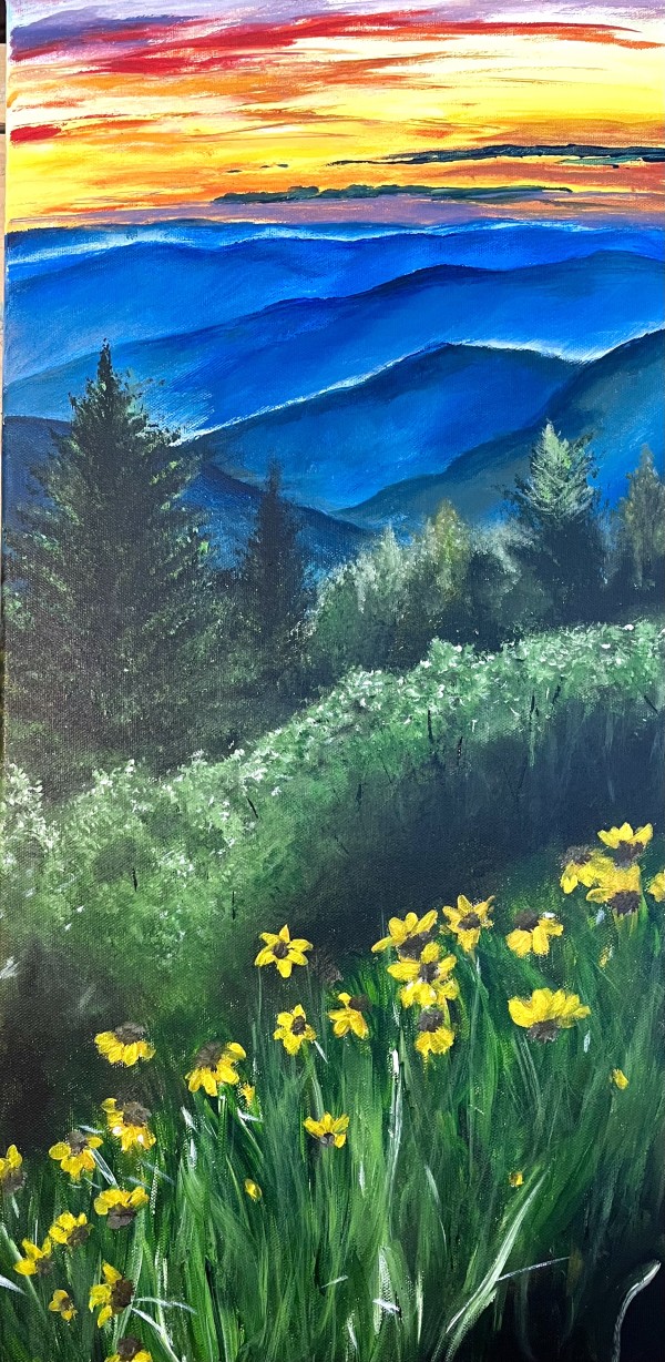 Blue Ridge Foothill by Linda Cannup