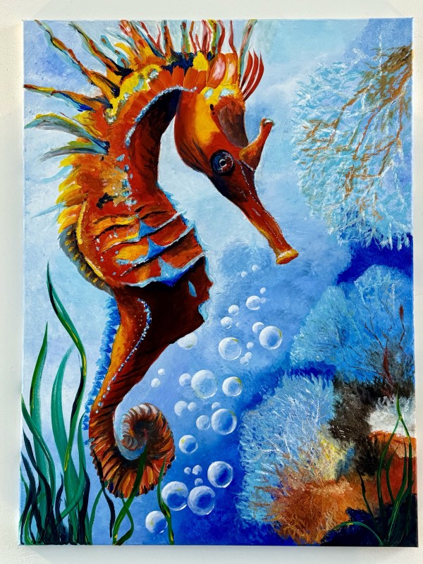 Aqua Rodeo by Linda Cannup