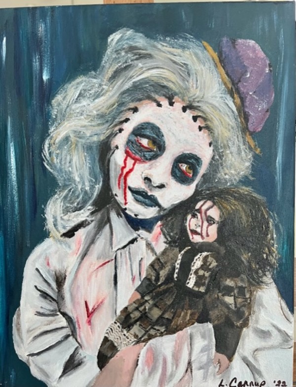 Nightmare with my Doll by Linda Cannup