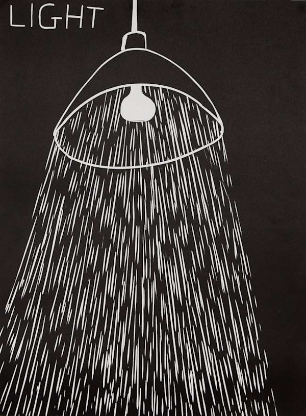 Light Showers by David Shrigley, Image 1.