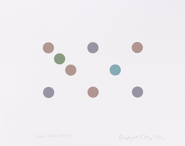 Cherub, 2020 by Bridget Riley, Image 1.