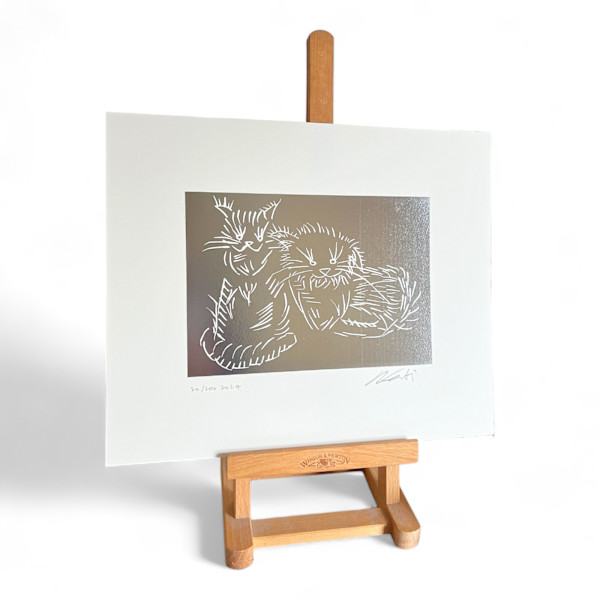 Cats (Silver) by Ai Weiwei, Image 1.