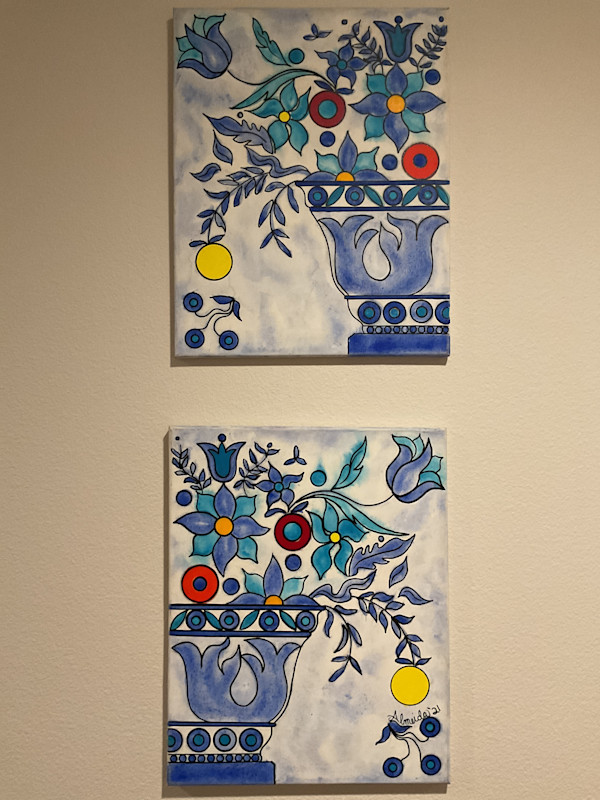 Azulejos (Diptych) by Ralph Almeida