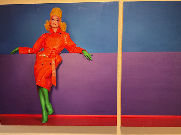 Gigi Goode (diptyche) by Magnus Hastings, Image 1.