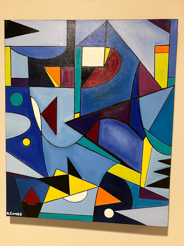 Abstract Expressionism #35 by Kenneth Combs