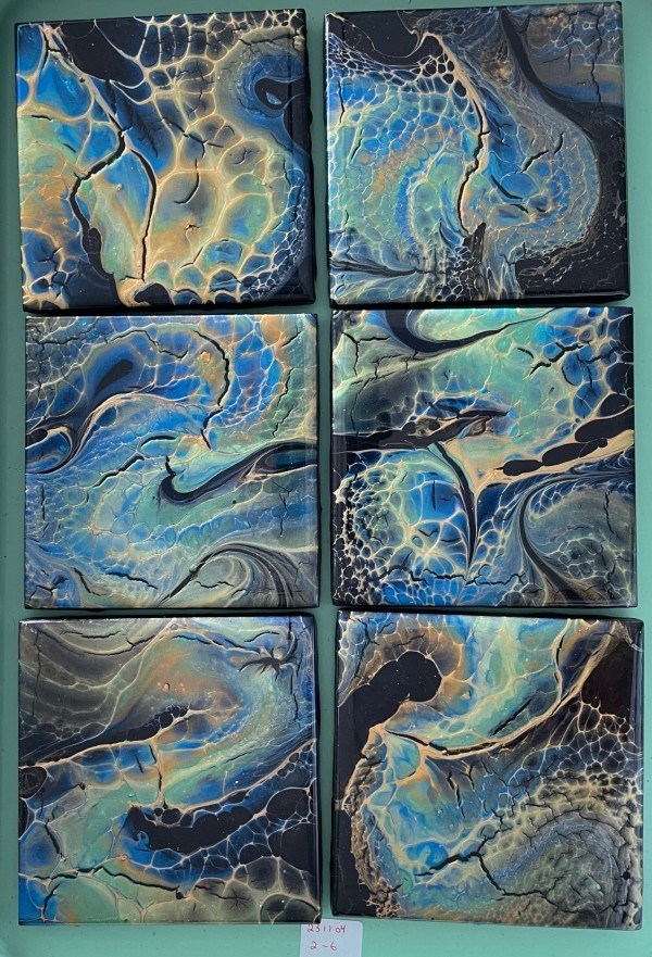 Coasters by Maureen Laxpati