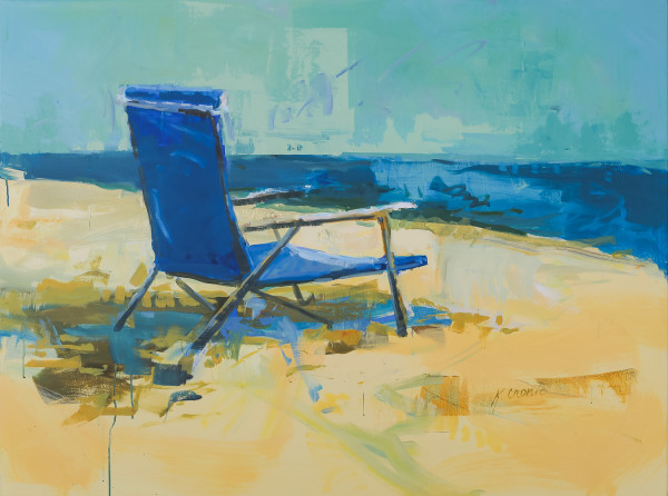 Beach Chair by Kristin  Cronic