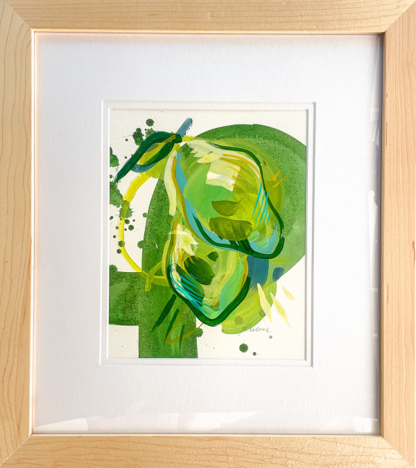 Lime Study 1 (Framed) by Kristin  Cronic
