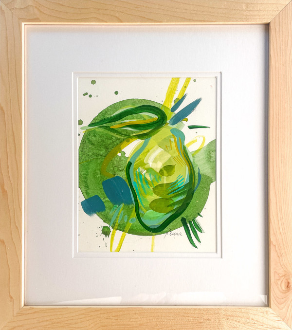 Lime Study 2 (Framed) by Kristin  Cronic