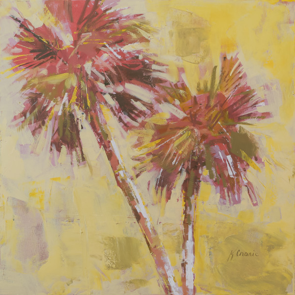 Palms in Pairs by Kristin  Cronic