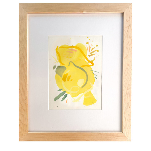 little_lemon_4_framed_zlwzwg_1 by Kristin  Cronic