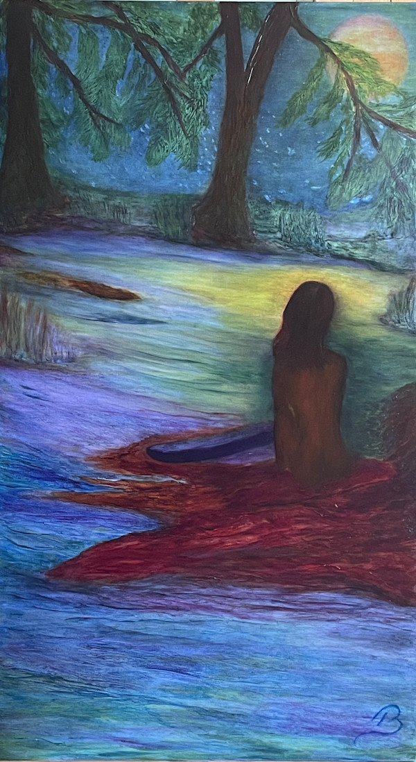 Shanthi (Serenity) series #5 by Beena Cracknell