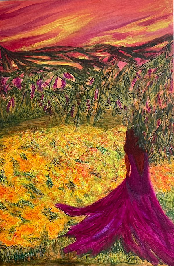 Shanthi (Serenity) series #6 by Beena Cracknell