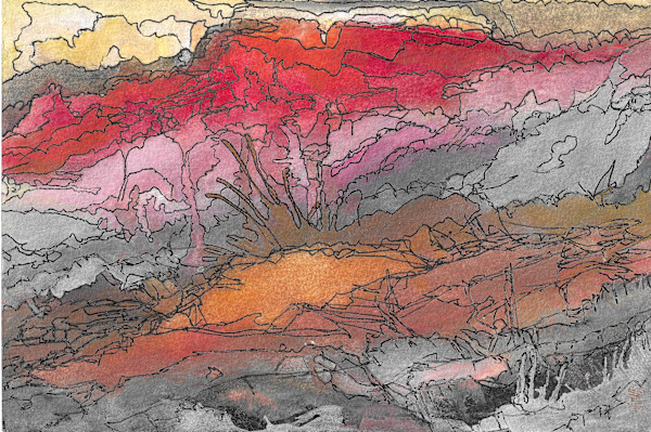 Postcard to Kino Benally by Camas Logue, Image 1.