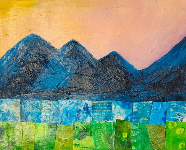 Blue Mountains 2 by Lisa Purrington