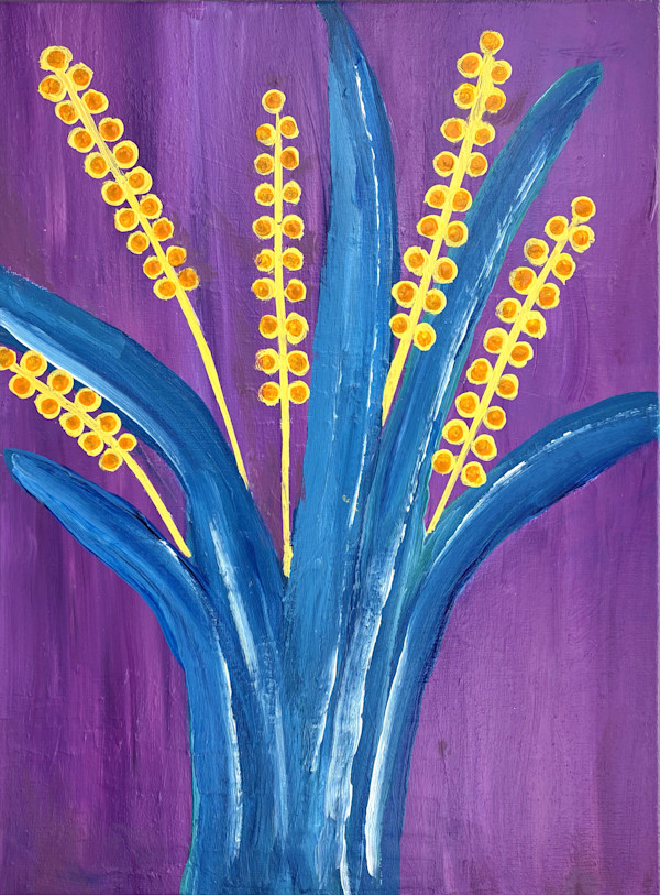 Golden Flower by Lisa Purrington, Image 1.