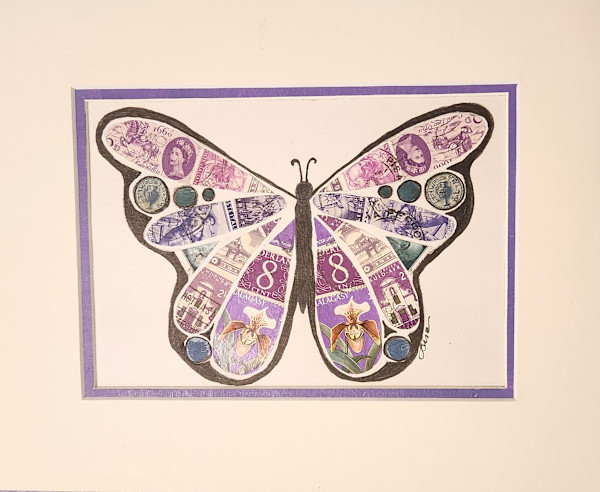 Butterfly Purple by Lisa Purrington