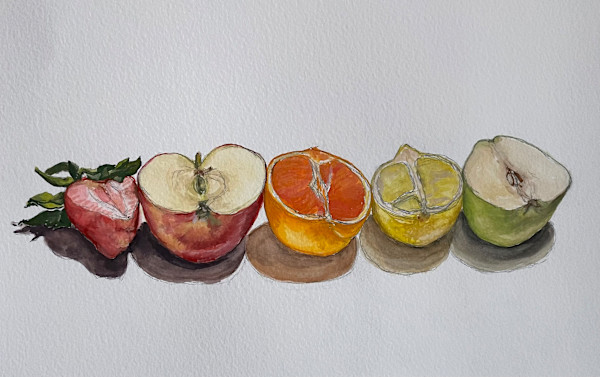 Eat the rainbow- half by Sarah Clinton