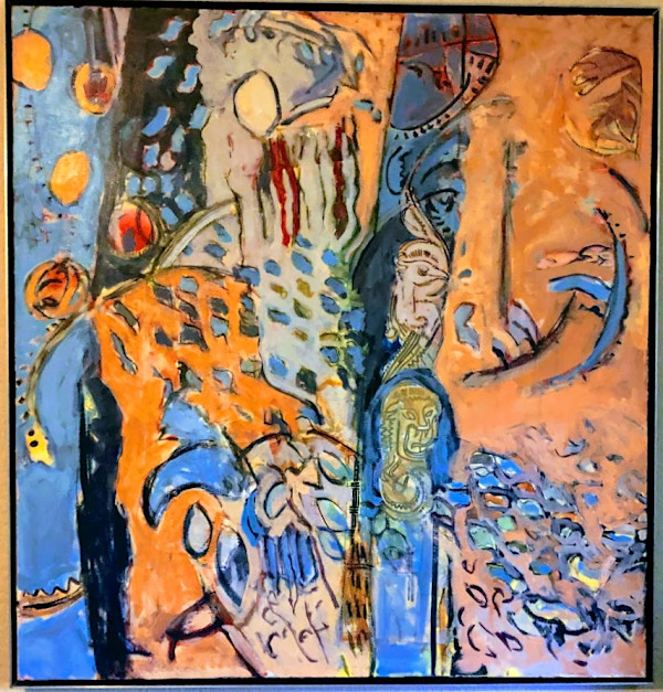 Passages, Oil on canvas, 32”x30” by Billie Bourgeois