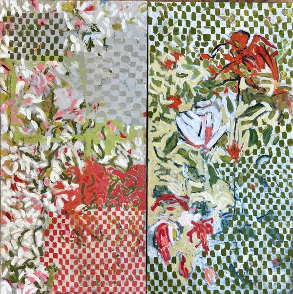 Spider Lily Patchwork by Billie Bourgeois