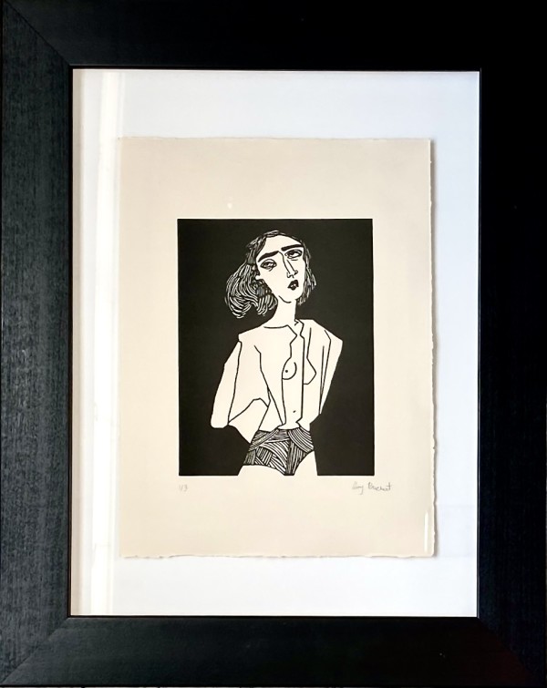 Ennui (2 inch frame) by Amy Buchert
