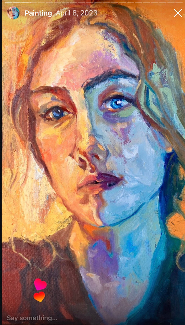 Self Portrait 2023 by Amy Buchert, Image 1.