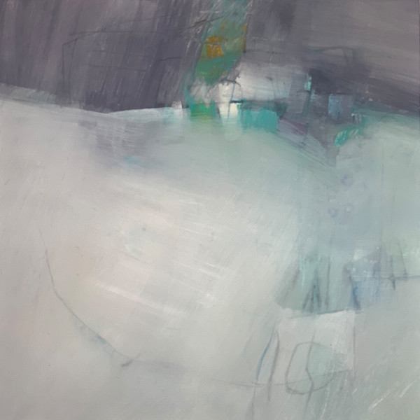 Moon Rise and Seal Pups by Kathleen Mooney