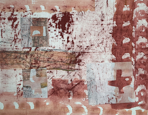 Moon and Birds by Kathleen Mooney