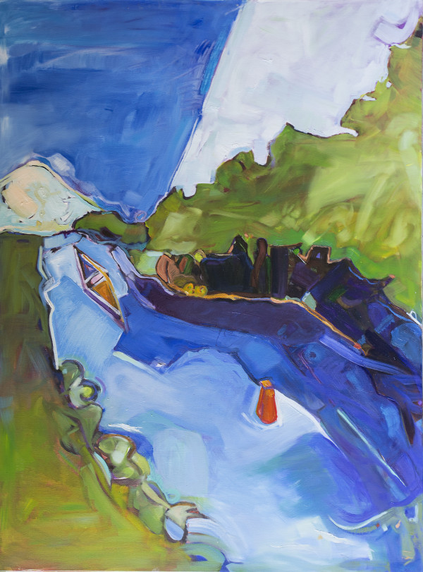 Canoeing on the Cooks River Walk by Charlene Walker