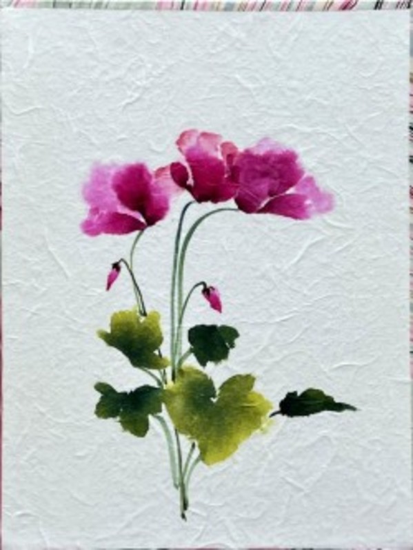 Cyclamen by Sharlene Cline