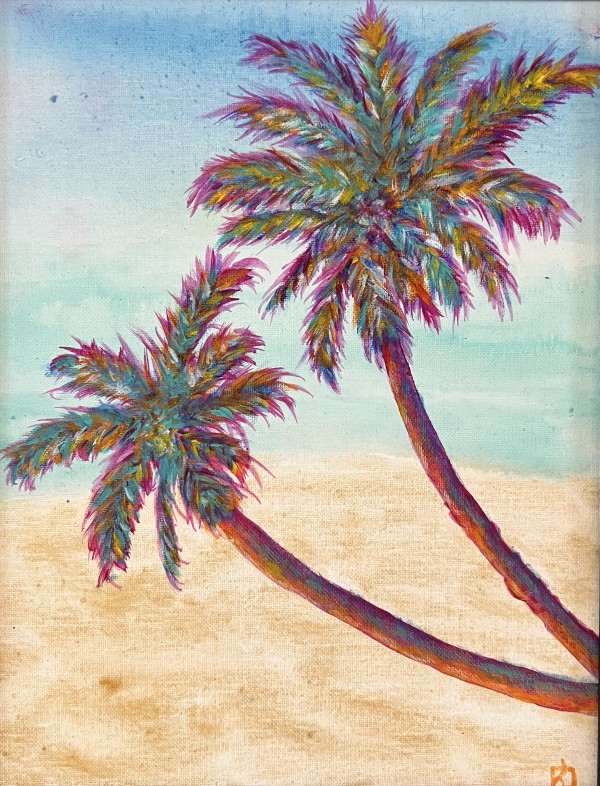 Twin Palms by Kim Box
