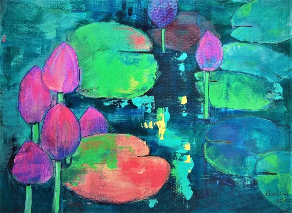 Lillies by Badria Shamsi