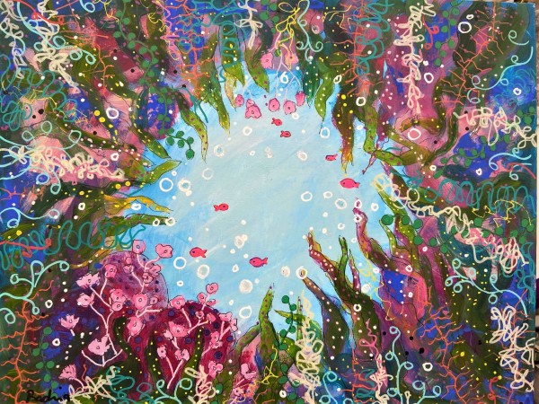 Under sea wave2 by Badria Shamsi