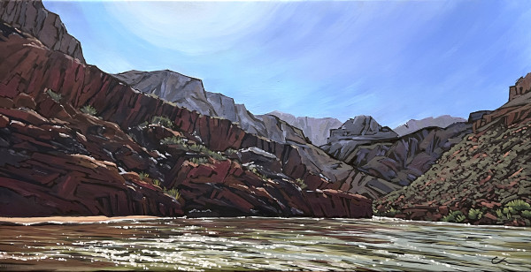 Quiet Canyon by Pat Cheal