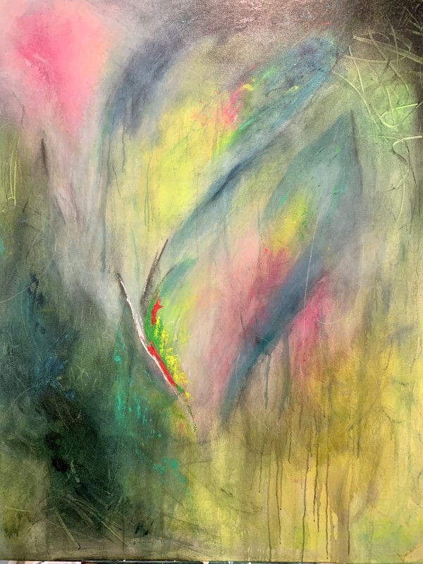 Wings of neon by Dana Langford