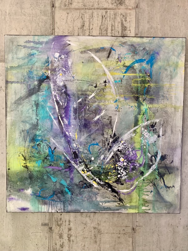 Butterfly graffiti by Dana Langford