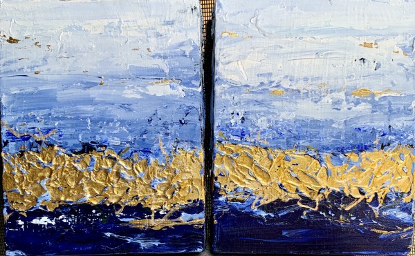 Two the sea shore by Dana Langford