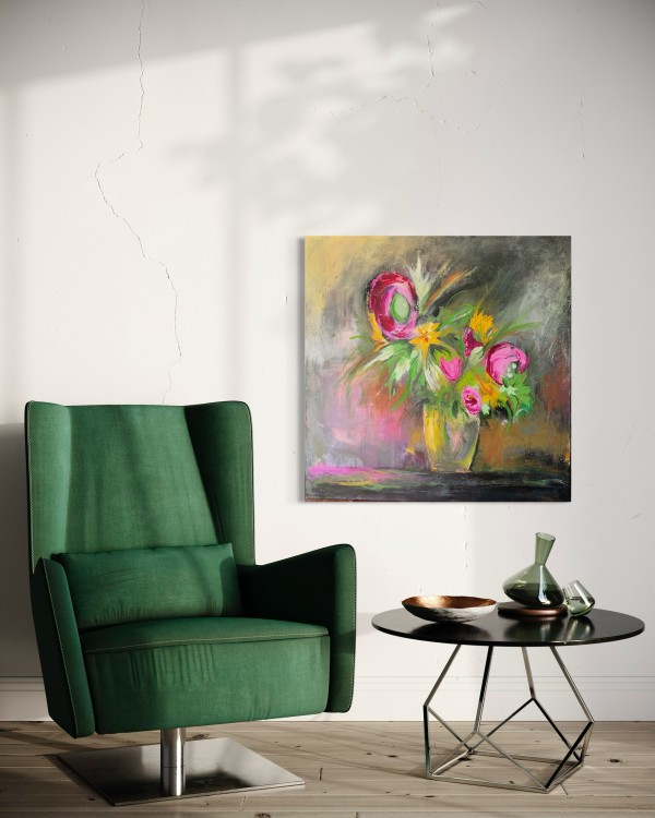 Peonies for your thoughts by Dana Langford