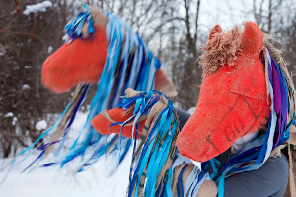 Horse Dance by Meryl McMaster