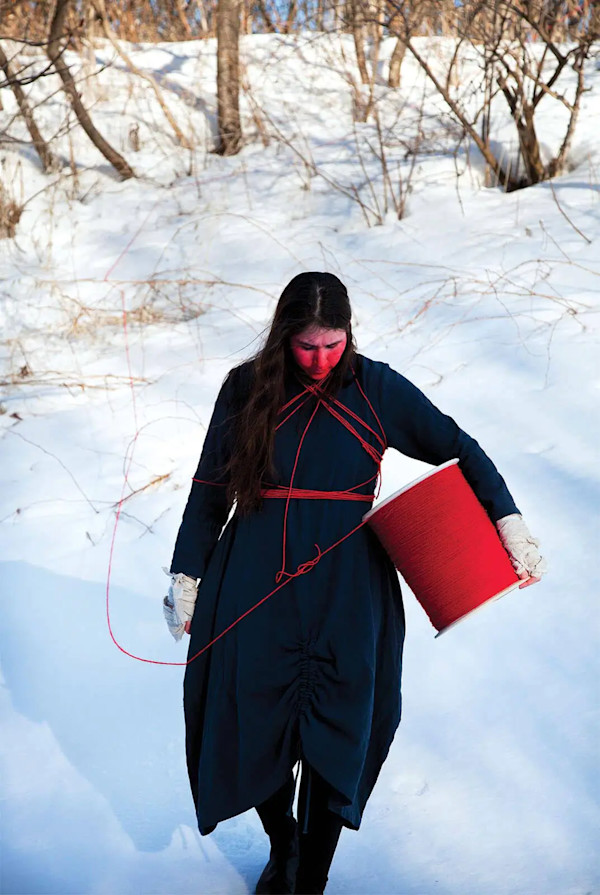 Equinoctial Line by Meryl McMaster
