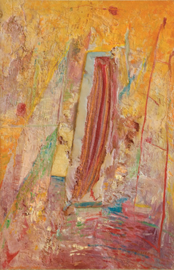 Threshold, Yellow-Orange by Tony Urquhart, Image 1.