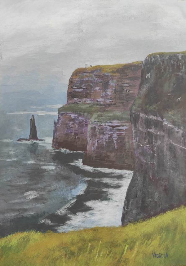 Cliffs of Moher, Ireland by Attila Vidács
