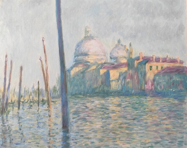 After Claude Monet – Le Grand Canal by Attila Vidács
