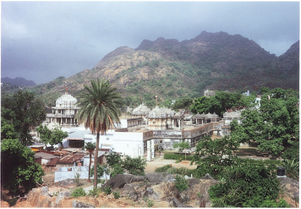 25. Exterior View, Dilwara Group of Temples by Mount Abu, Rajasthan, Image 2.