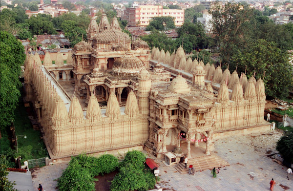 Hutheesing Jain Temple by Ahmedabad, Gujarat
